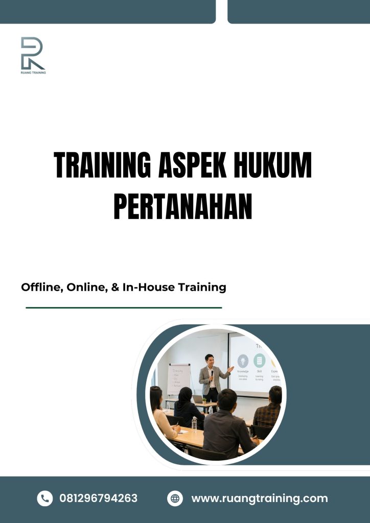 pelatihan ASPEK HUKUM PERTANAHAN di bali