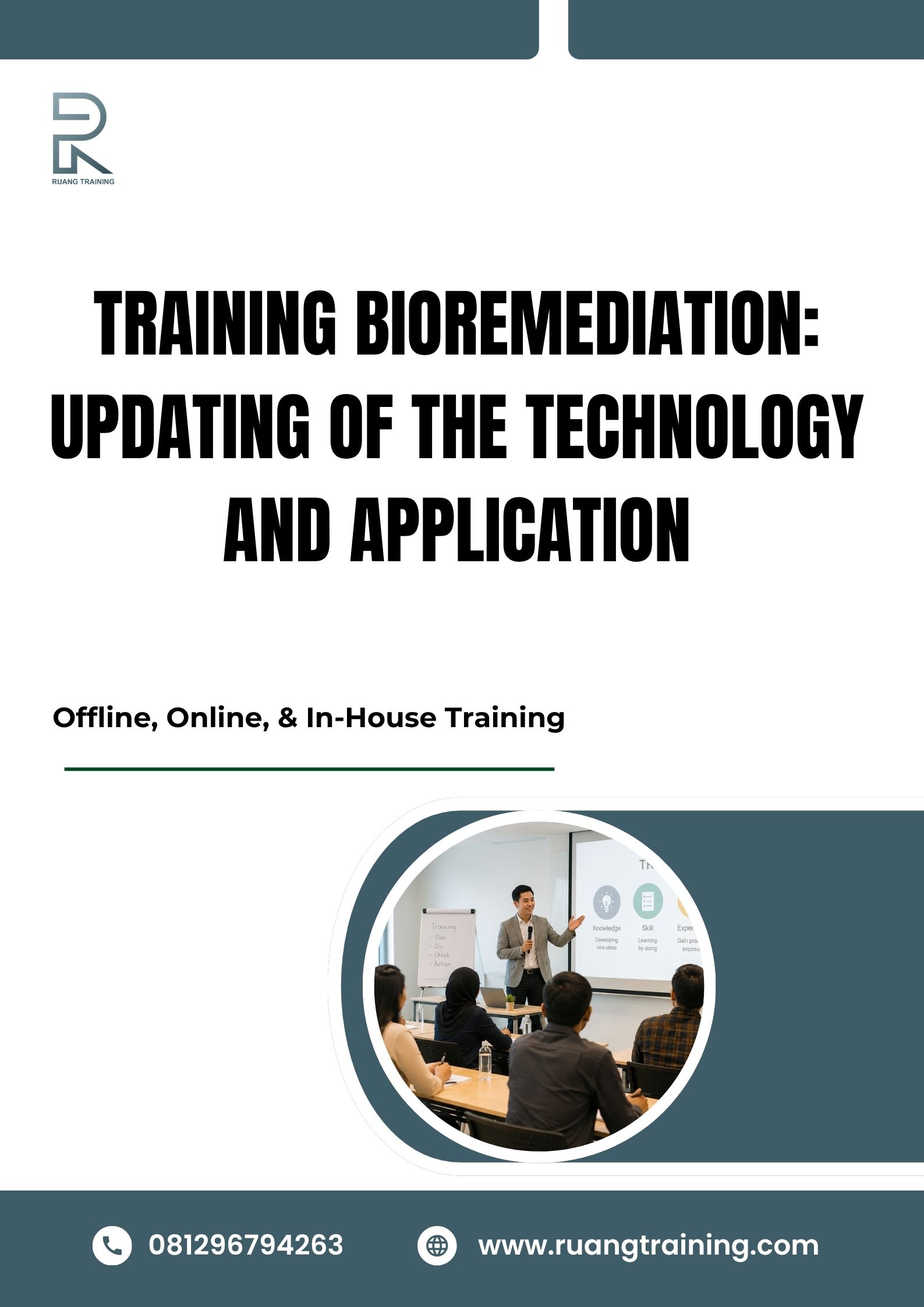 pelatihan BIOREMEDIATION: UPDATING OF THE TECHNOLOGY AND APPLICATION di bali