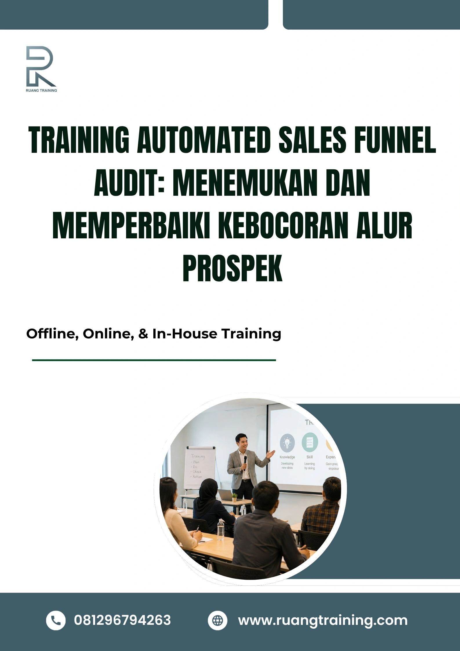 pelatihan AUTOMATED SALES FUNNEL AUDIT: MENEMUKAN DAN MEMPERBAIKI KEBOCORAN ALUR PROSPEK di bali