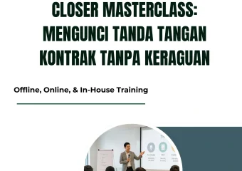 TRAINING COMMERCIAL DEAL CLOSER MASTERCLASS