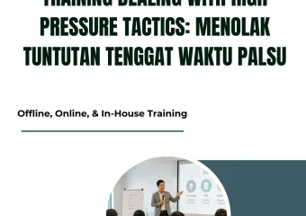 TRAINING DEALING WITH HIGH PRESSURE TACTICS