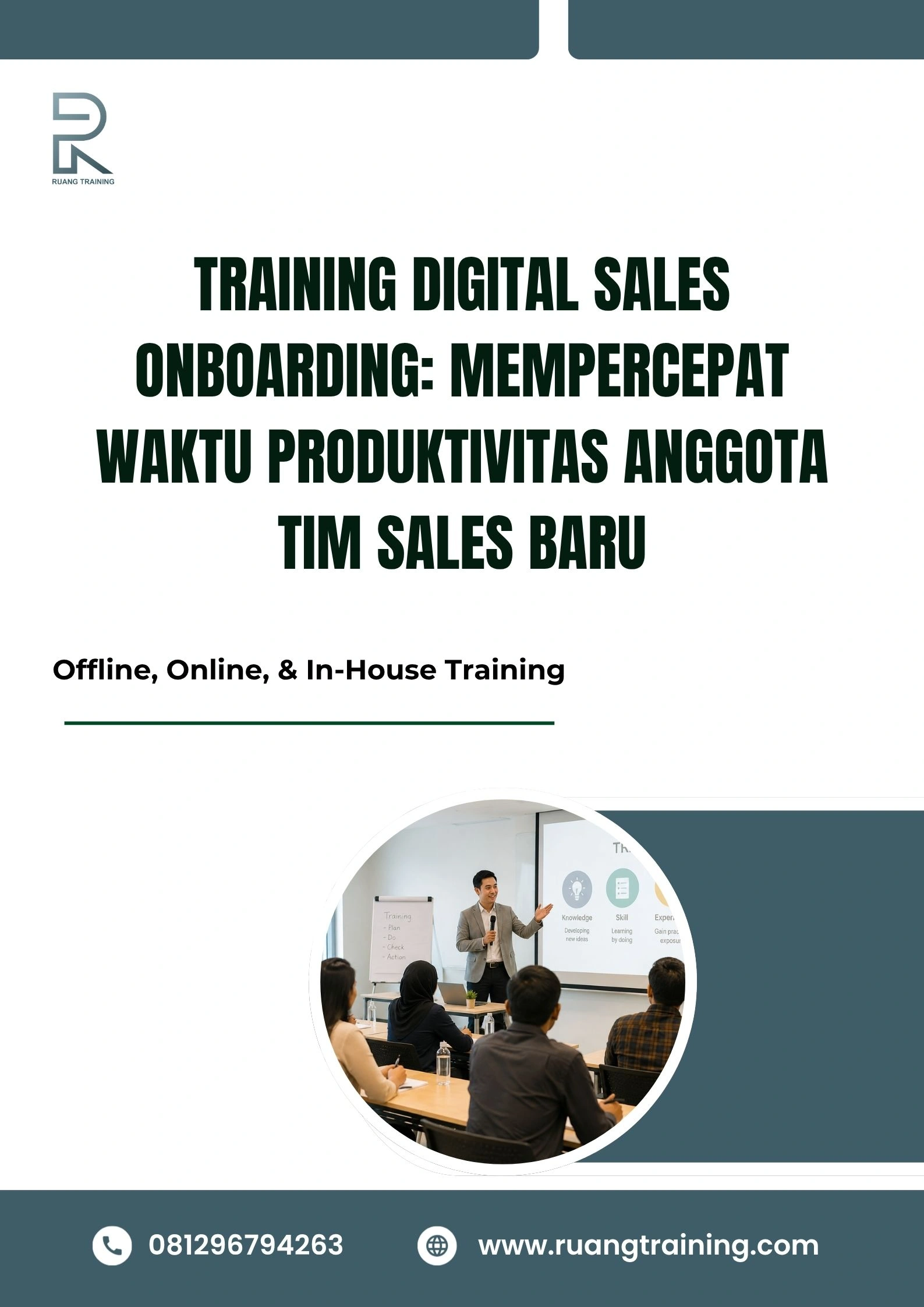 pelatihan DIGITAL SALES ONBOARDING: MEMPERCEPAT WAKTU PRODUKTIVITAS ANGGOTA TIM SALES BARU di bali