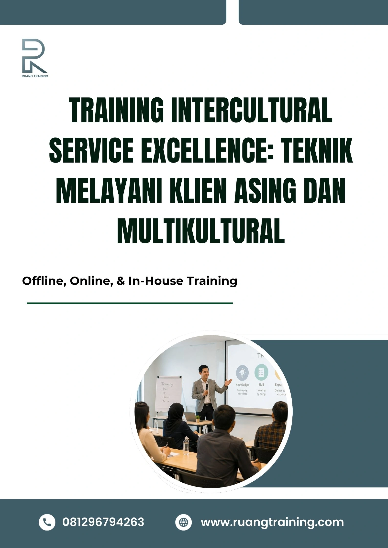 pelatihan INTERCULTURAL SERVICE EXCELLENCE: TEKNIK MELAYANI KLIEN ASING DAN MULTIKULTURAL di bali