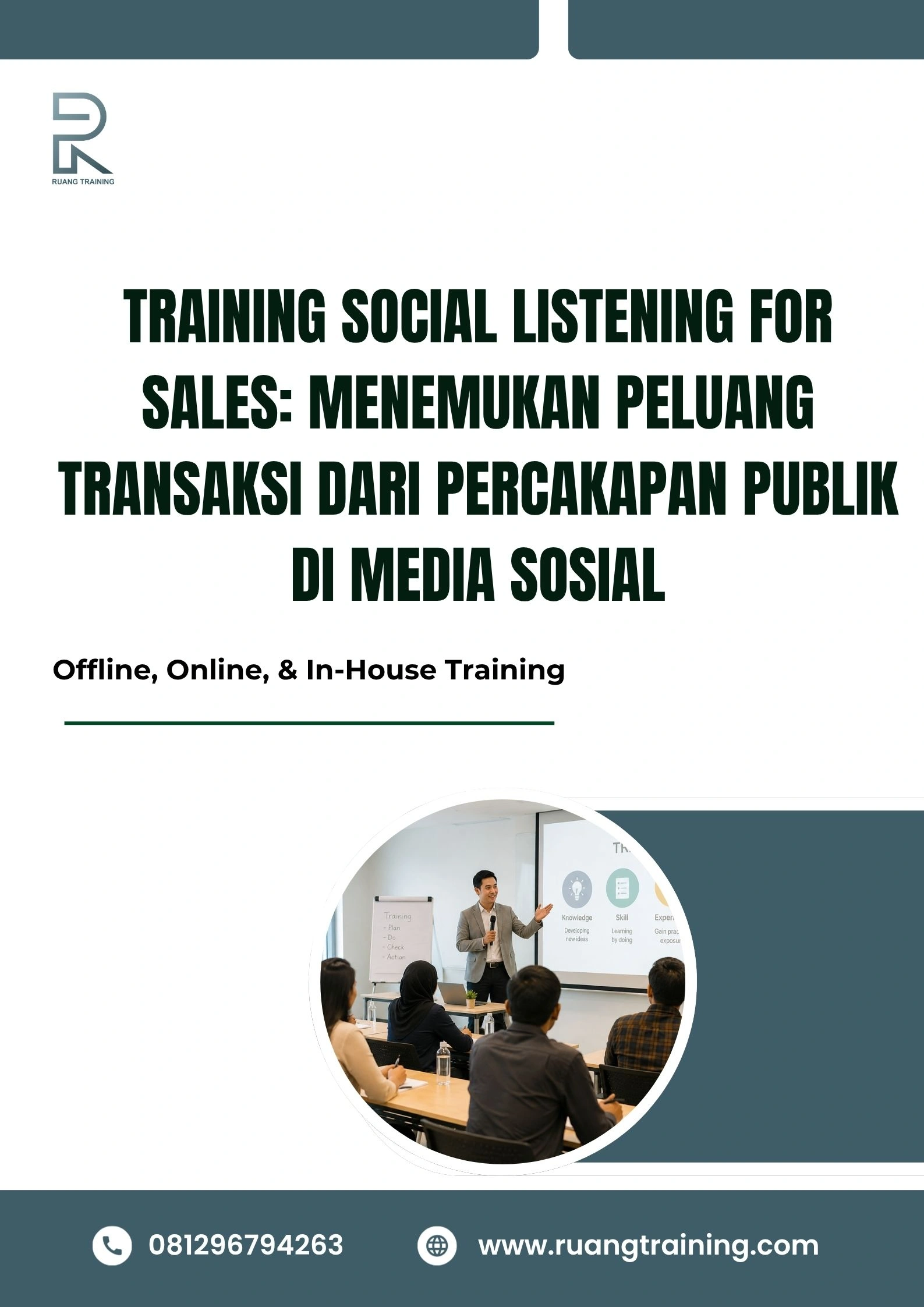 pelatihan SOCIAL LISTENING FOR SALES: MENEMUKAN PELUANG TRANSAKSI DARI PERCAKAPAN PUBLIK DI MEDIA SOSIAL di bali