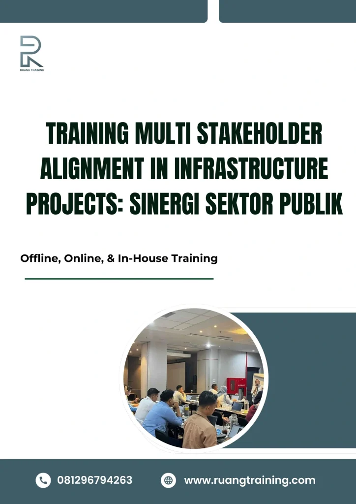 pelatihan MULTI STAKEHOLDER ALIGNMENT IN INFRASTRUCTURE PROJECTS SINERGI SEKTOR PUBLIK di bali