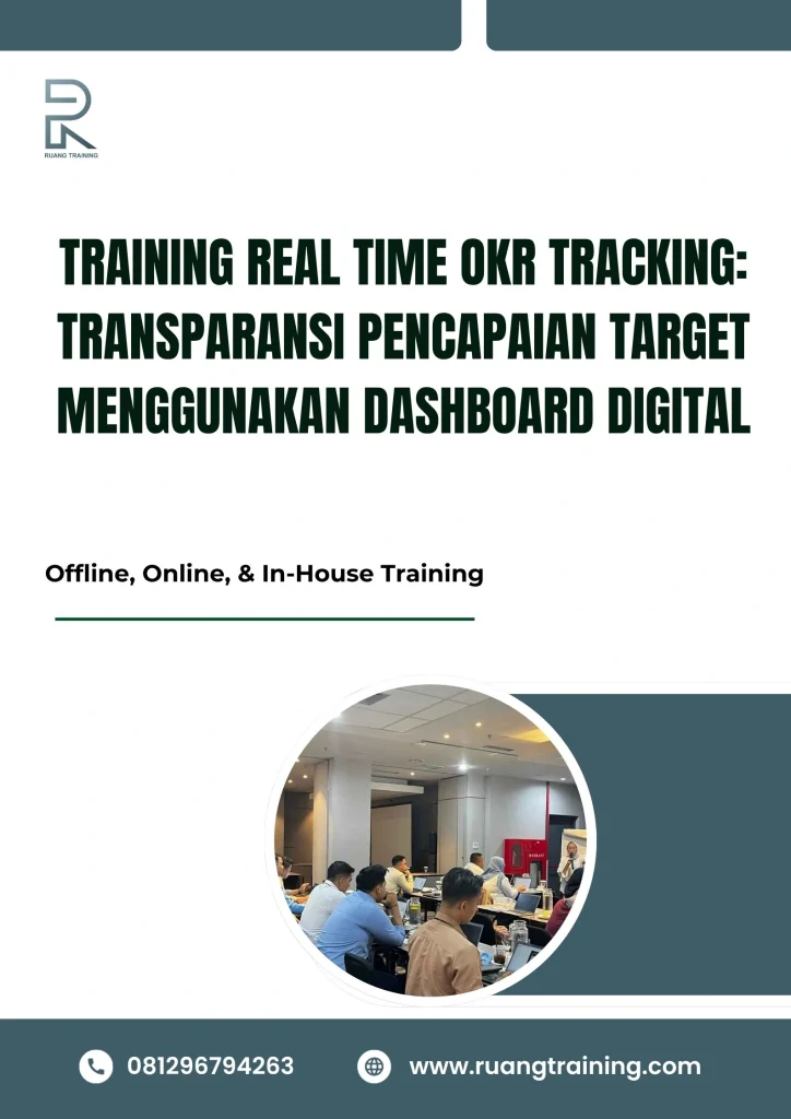 pelatihan REAL TIME OKR TRACKING TRANSPARANSI PENCAPAIAN TARGET MENGGUNAKAN DASHBOARD DIGITAL di bali