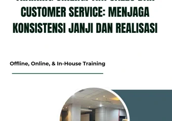 TRAINING SINERGI TIM SALES DAN CUSTOMER SERVICE